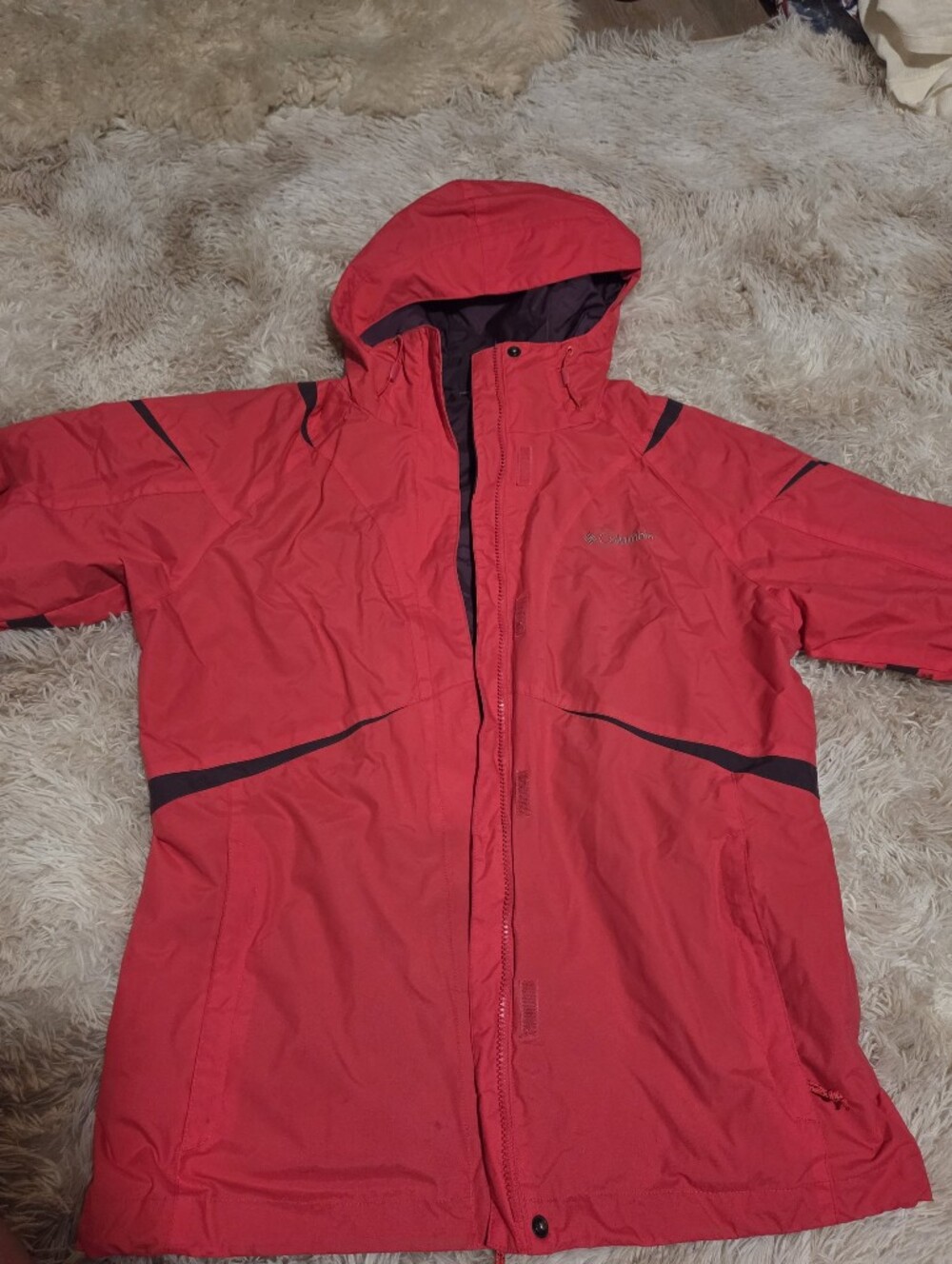Columbia Women's Pink Hooded Jacket